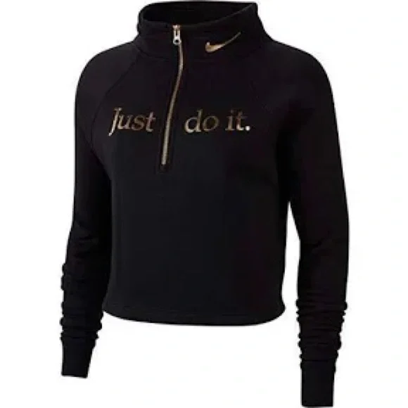 Black and gold Nike Sweatsuit